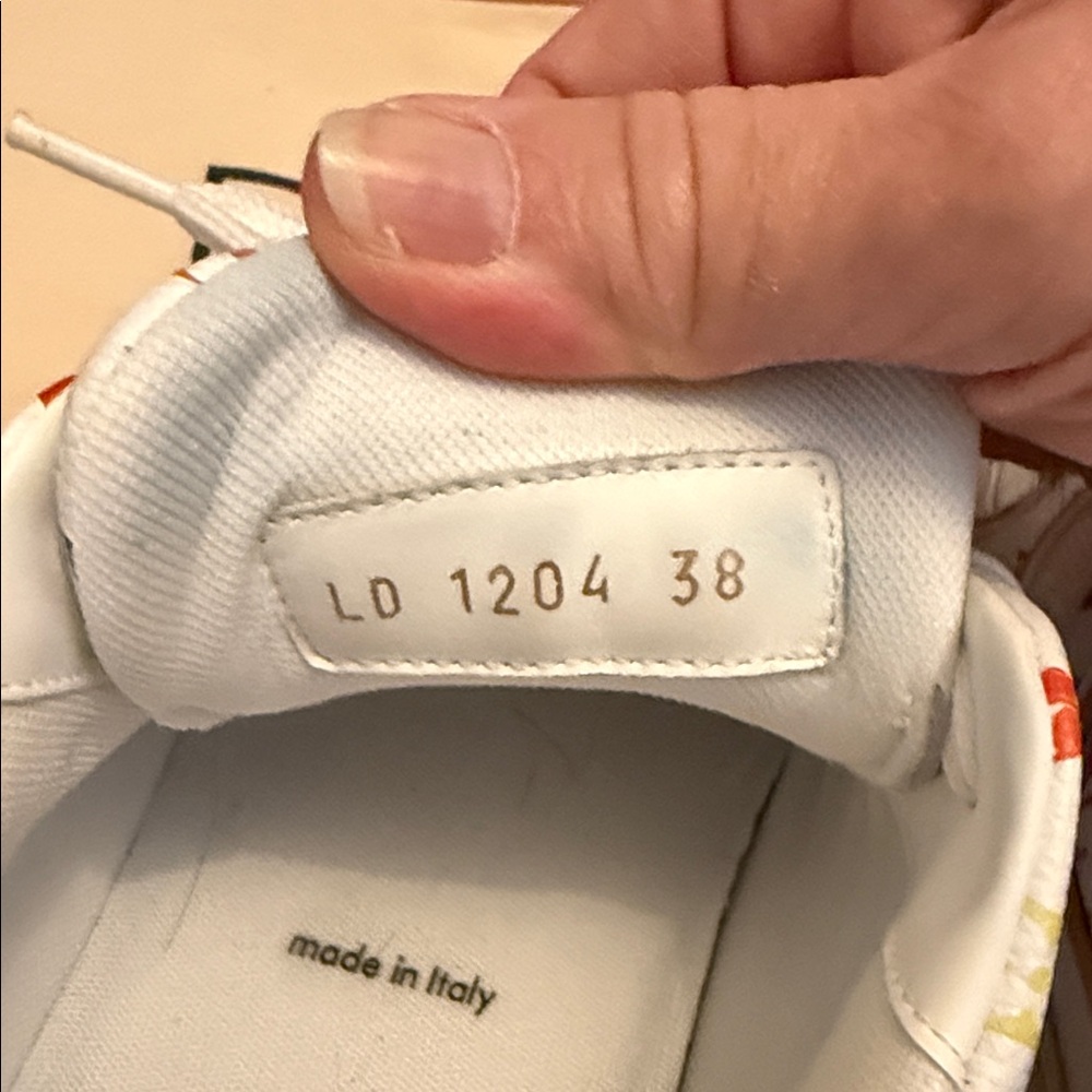Louis Vuitton x TM White Multicolor Trainer Sneaker - Picture 5 of 8